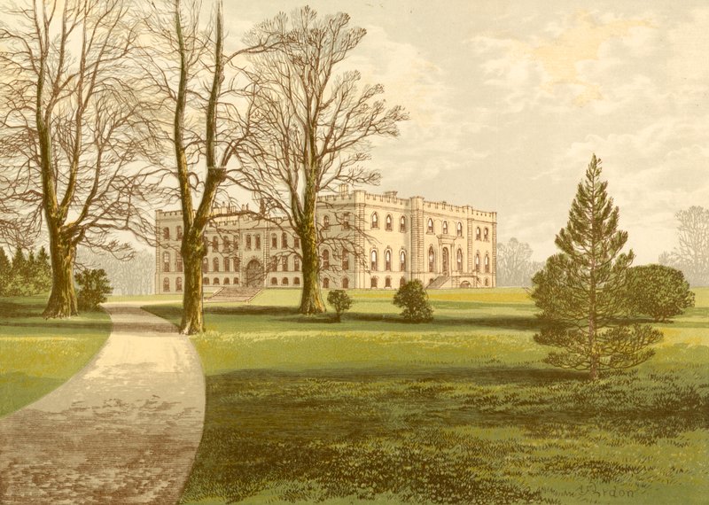 Hrad Kimbolton od Alexander Francis Lydon