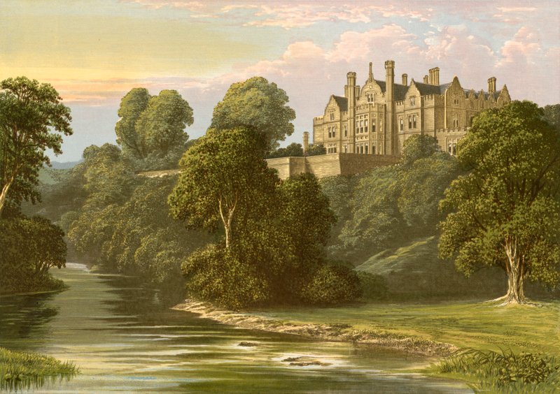Lilburn Tower od Alexander Francis Lydon