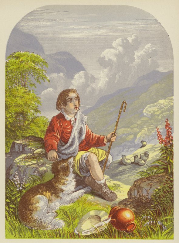 Pastýř v údolí ponížení od Alexander Francis Lydon