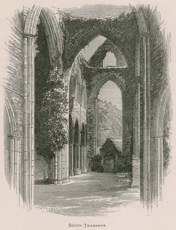 Tintern Abbey, South Transept od Alexander Francis Lydon