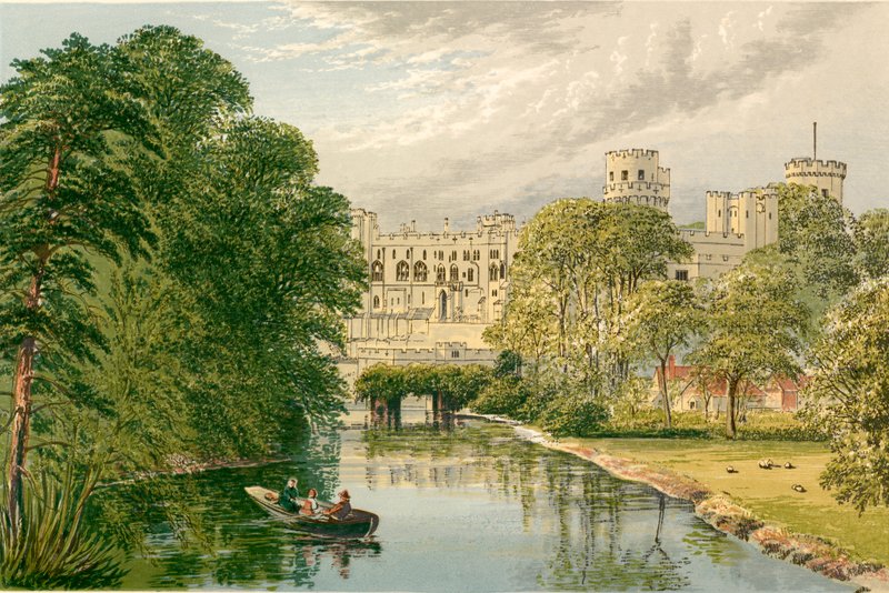 Hrad Warwick od Alexander Francis Lydon