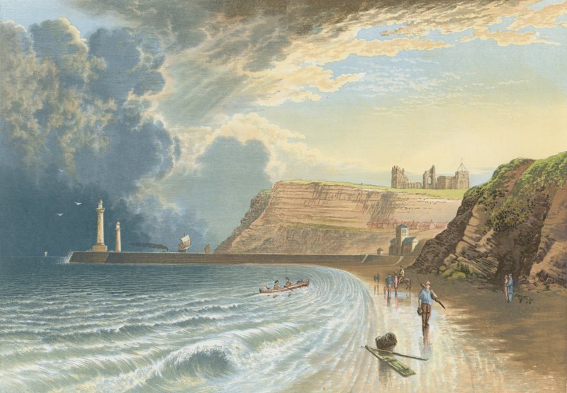 Opatství Whitby od Alexander Francis Lydon