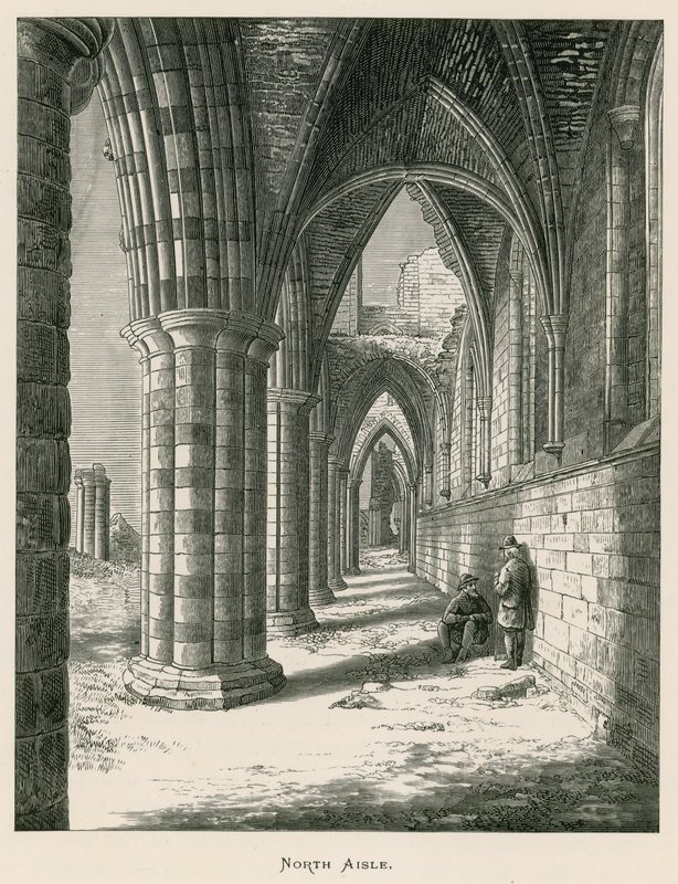 Whitby Abbey, North Aisle od Alexander Francis Lydon