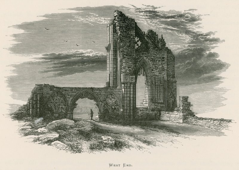Whitby Abbey, West End od Alexander Francis Lydon