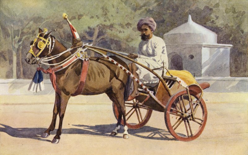 A Benares Ekka od Alexander Henry Hallam Murray