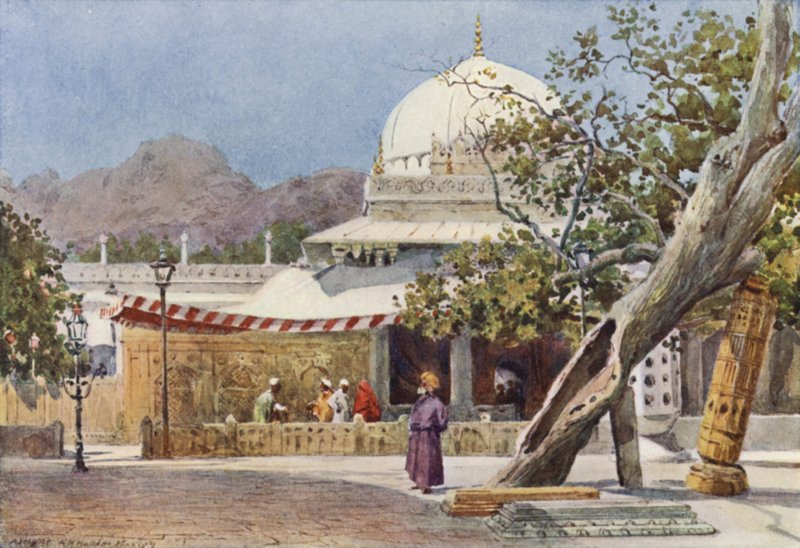 Tumb of Khwaj: Muin-ud-din Chisti, V Dargahu, Ajmer od Alexander Henry Hallam Murray