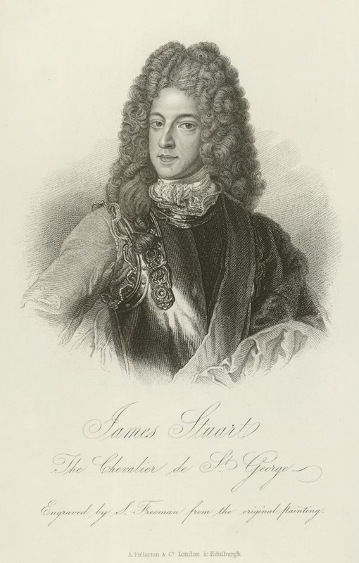James Stuart, Starý Pretender od Alexis Simon Belle