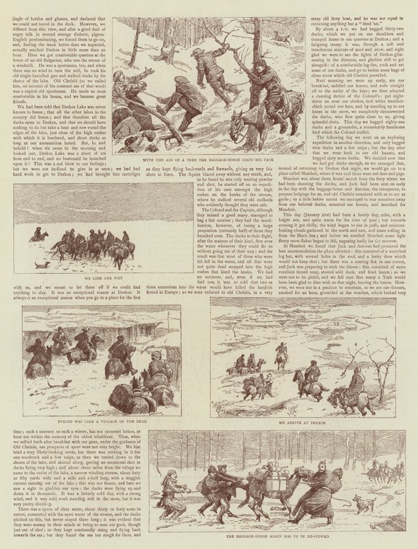 Příběh střelecké exkurze v Turecku od Alfred Chantrey Corbould