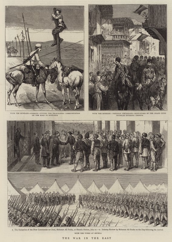 Válka na východě od Alfred Chantrey Corbould