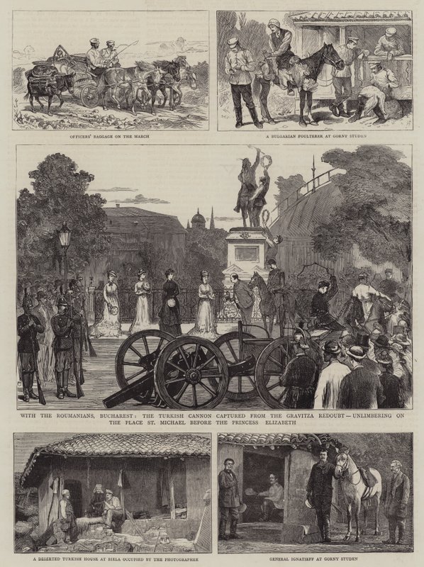 S Rusy a Turky od Alfred Chantrey Corbould