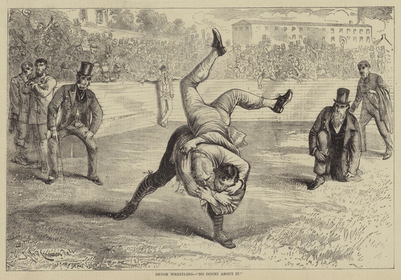 Devon Wrestling, o tom není pochyb od Alfred Concanen