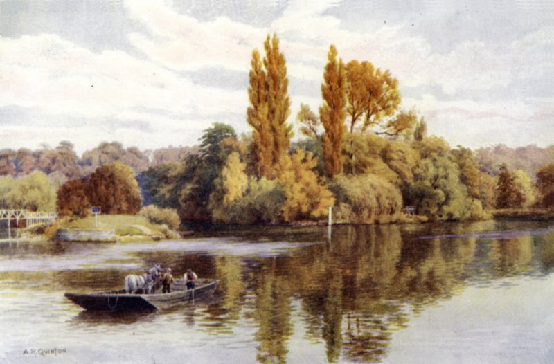 Cookham Ferry od Alfred Robert Quinton