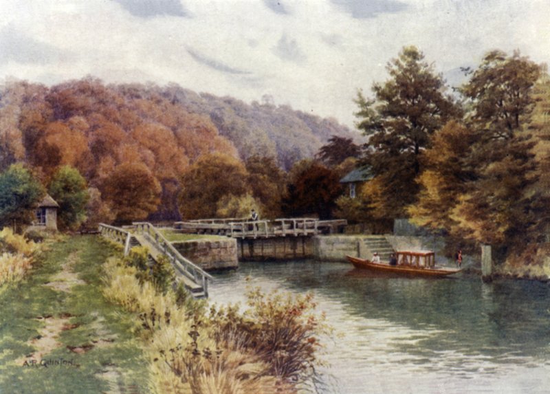 Cookhamův zámek od Alfred Robert Quinton