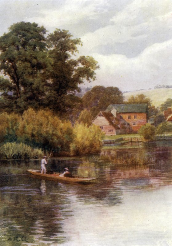 Streatley Mill od Alfred Robert Quinton