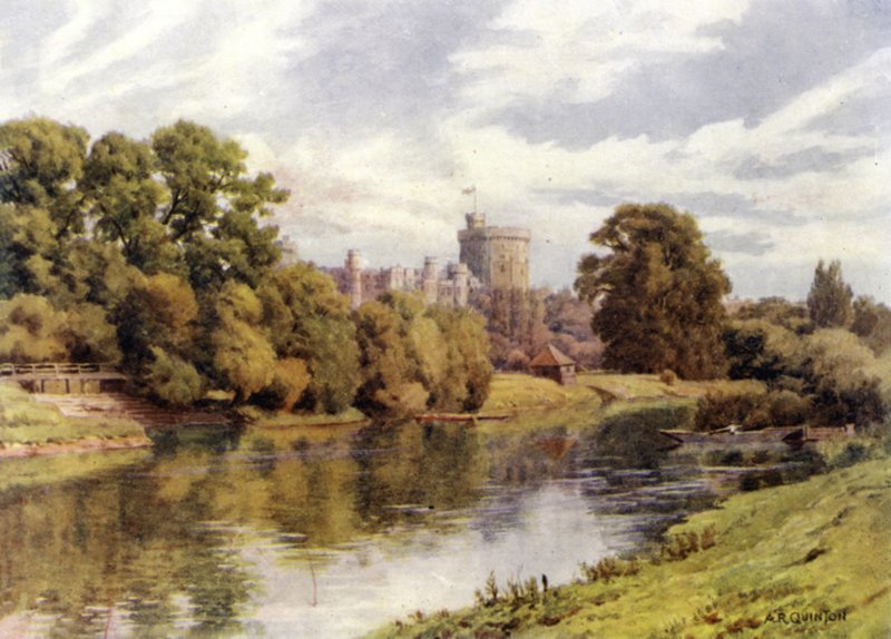 Windsorský zámek od Alfred Robert Quinton