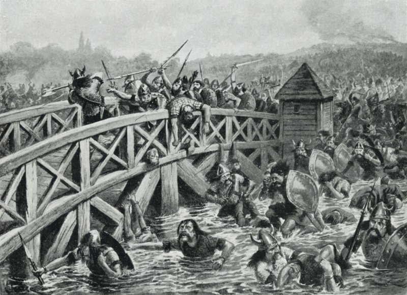 Bitva o Stamford Bridge, 25. září od Alfred (after) Pearse