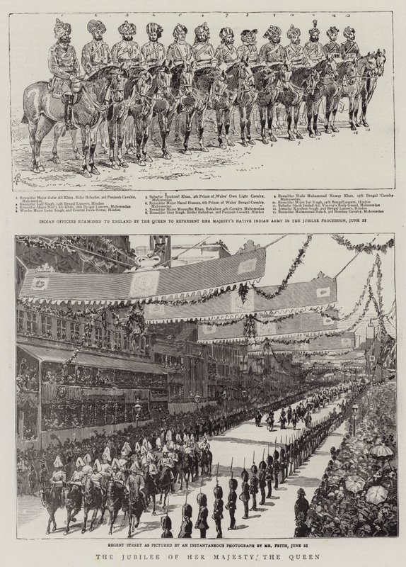 Jubileum Jejího Veličenstva královny od Alfred Chantrey Corbould