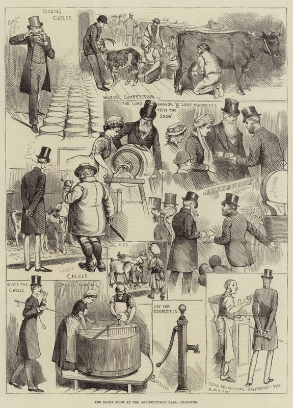 The Dairy Show v Agricultural Hall, Islington od Alfred Courbould