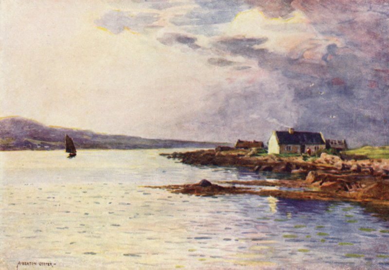 Přicházející bouře, Bertraghboy Bay od Alfred Heaton Cooper
