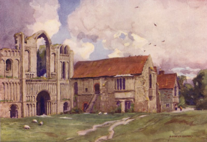 Castleacre Priory, Norfolk od Alfred Heaton Cooper