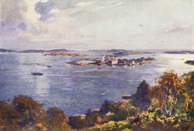 Cork Harbor od Alfred Heaton Cooper