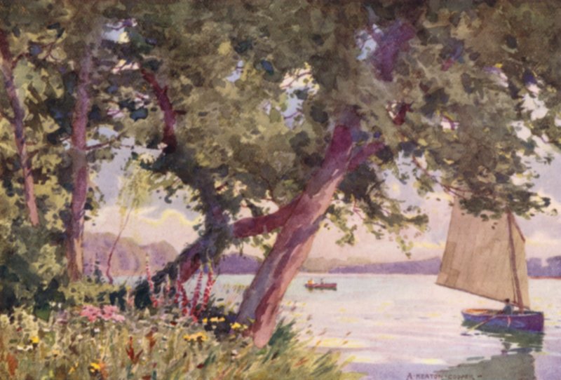 Fritton Lake, Suffolk, Letní Ráno od Alfred Heaton Cooper