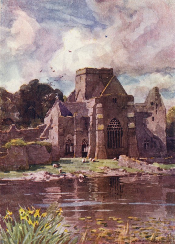 Holy Cross Abbey, Thurles, County Tipperary od Alfred Heaton Cooper