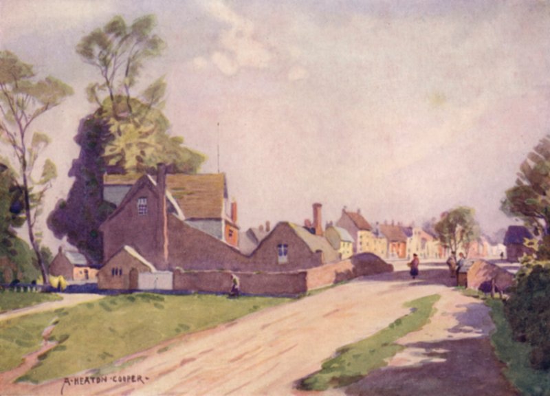 Long Melford, Suffolk od Alfred Heaton Cooper