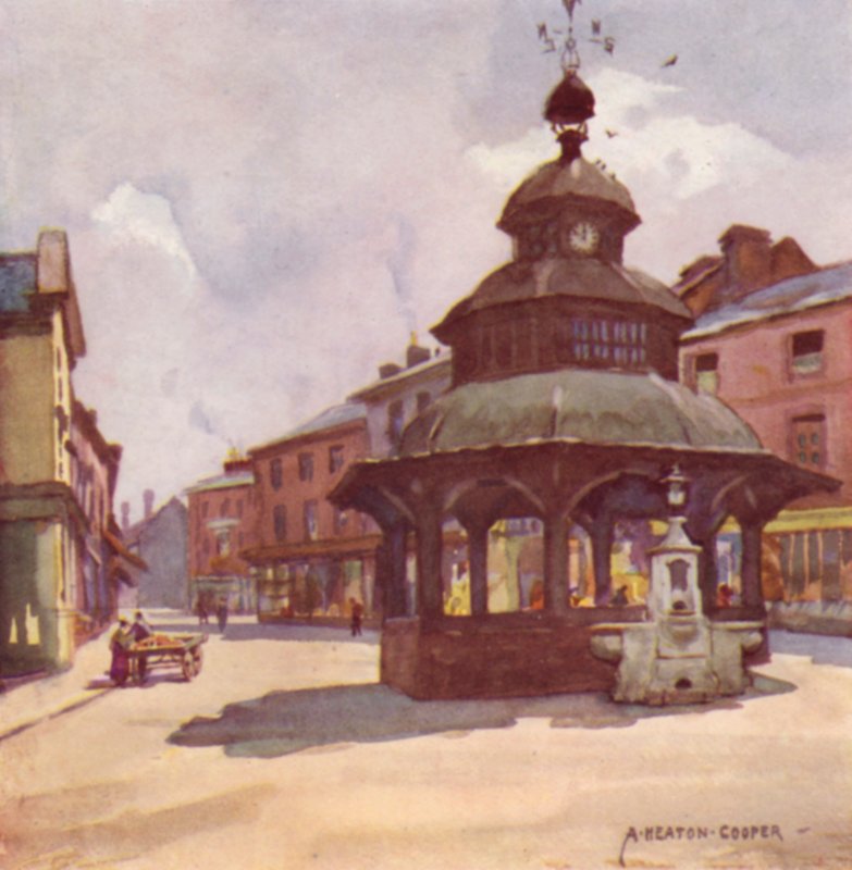 Market Cross, North Walsham, Norfolk od Alfred Heaton Cooper