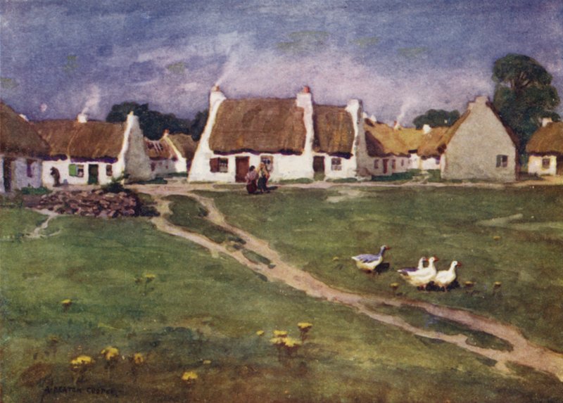 Claddagh, hrabství Galway od Alfred Heaton Cooper