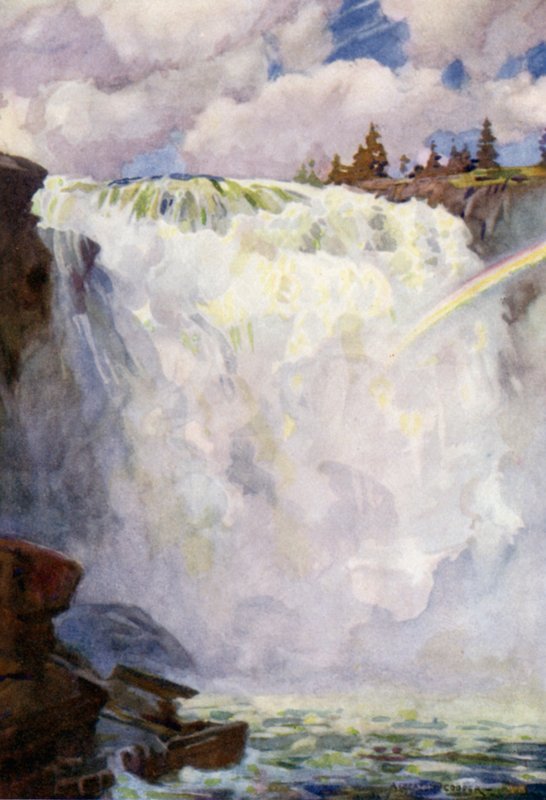 Vodopád Tannforsen, Are od Alfred Heaton Cooper
