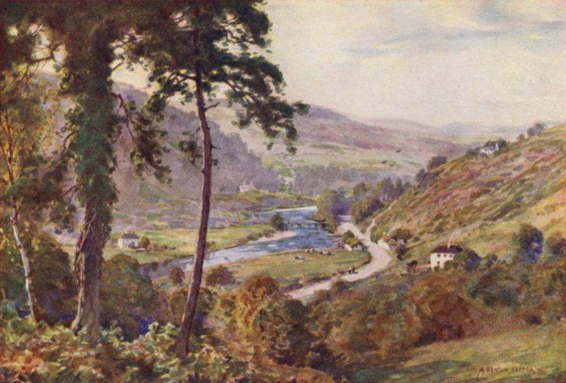 Údolí Ovoča od Alfred Heaton Cooper