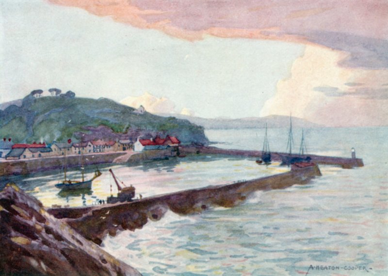 Watchet Harbor (barva lito) od Alfred Heaton Cooper