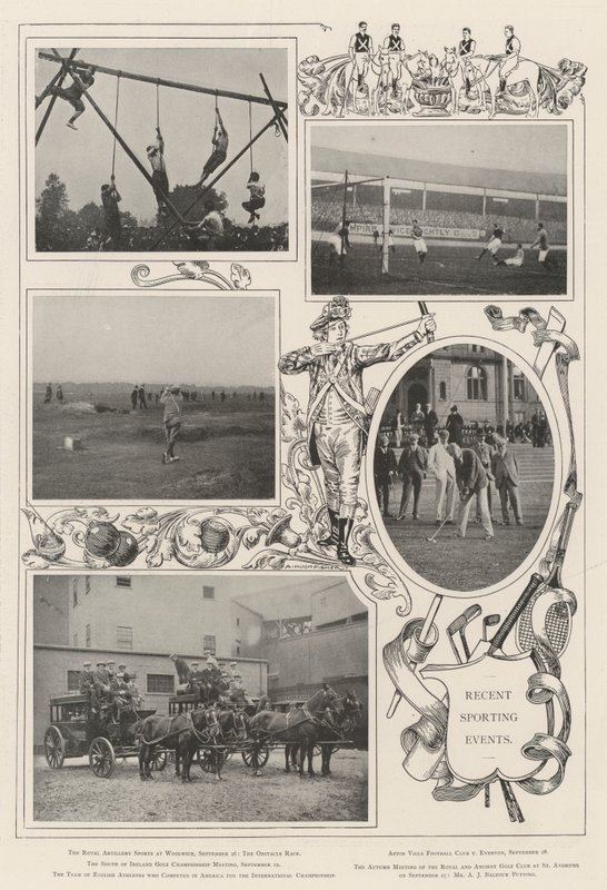 Nedávné sportovní události od Alfred Hugh Fisher
