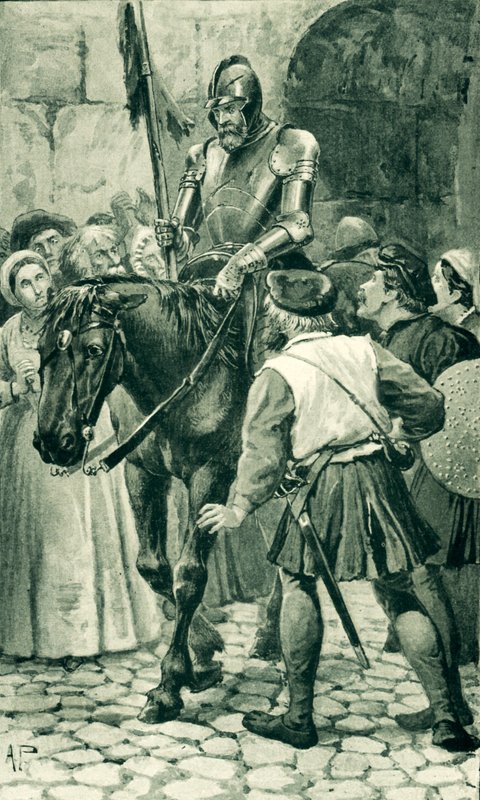 Přeživší Flodden od Alfred Pearse