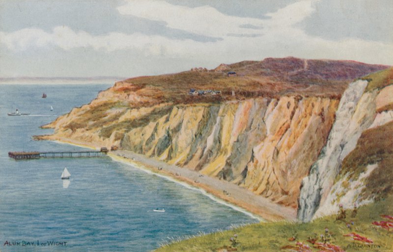 Alum Bay, I of Wight od Alfred Robert Quinton