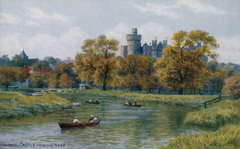 Zámek Arundel od Alfred Robert Quinton