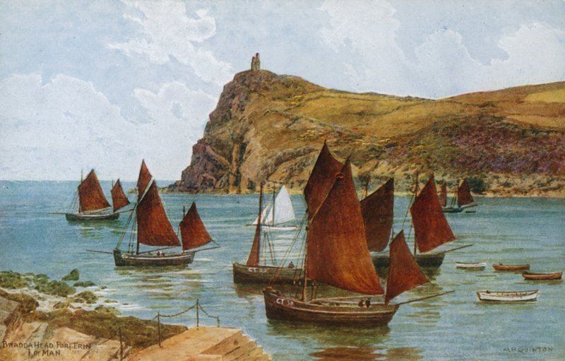 Bradda Head, Port Erin, I of Man od Alfred Robert Quinton