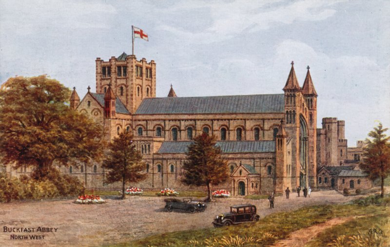 Buckfast Abbey, North West od Alfred Robert Quinton