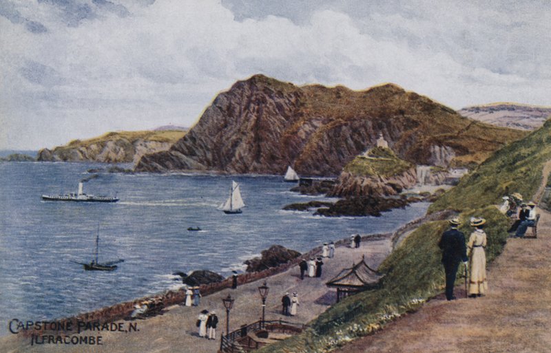Capstone Parade, Ilfracombe od Alfred Robert Quinton