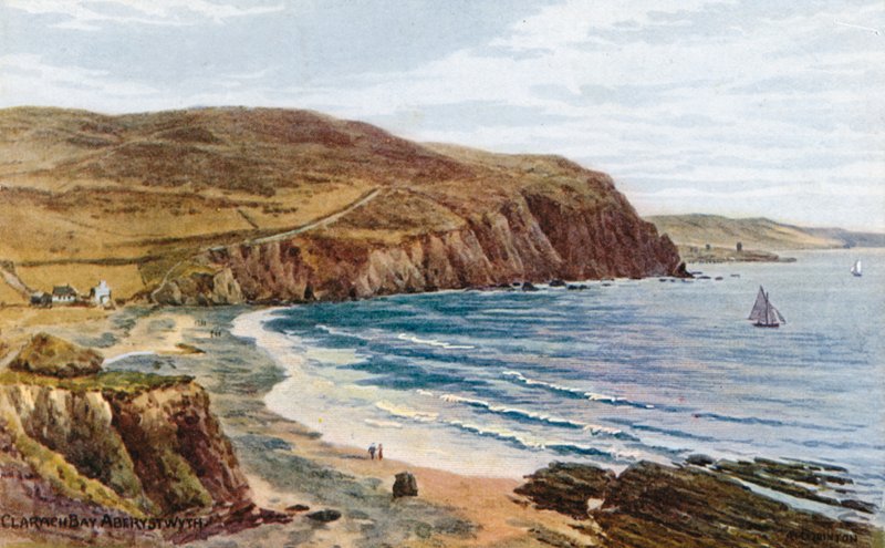 Clarach Bay, Aberystwyth od Alfred Robert Quinton