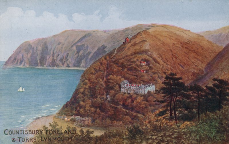 Countisbury Foreland and Torrs, Lynmouth, Devon od Alfred Robert Quinton
