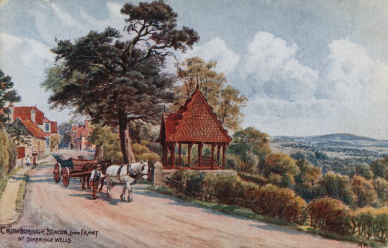 Crowborough Beacon od Frant, Tunbridge Wells od Alfred Robert Quinton