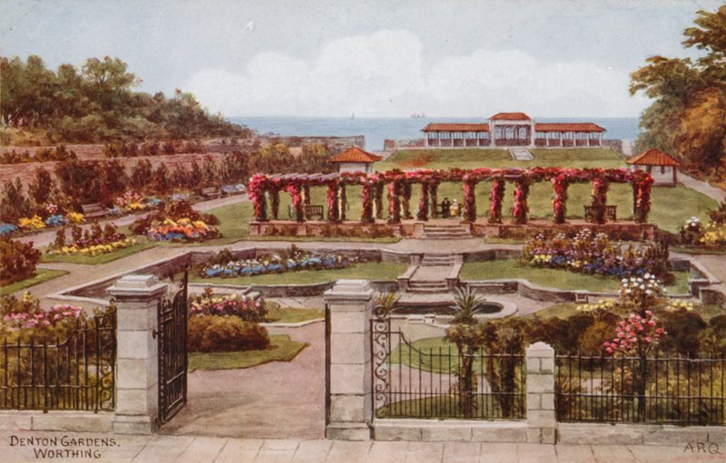Denton Gardens, Worthing od Alfred Robert Quinton