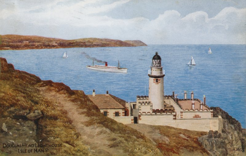 Maják Douglas Head, Isle of Man od Alfred Robert Quinton