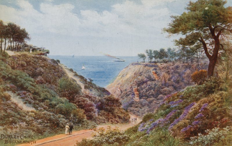 Durley Chine, Bournemouth od Alfred Robert Quinton