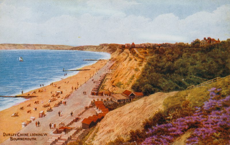 Durley Chine, dívá se na W, Bournemouth od Alfred Robert Quinton