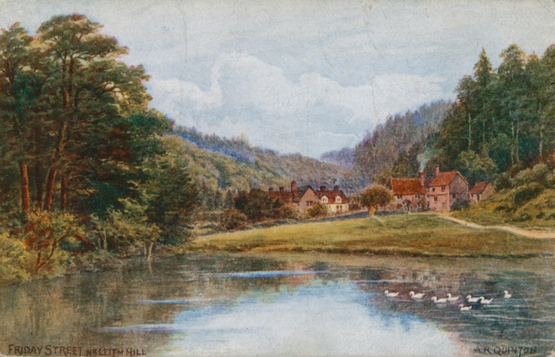Páteční ulice, Leith Hill od Alfred Robert Quinton