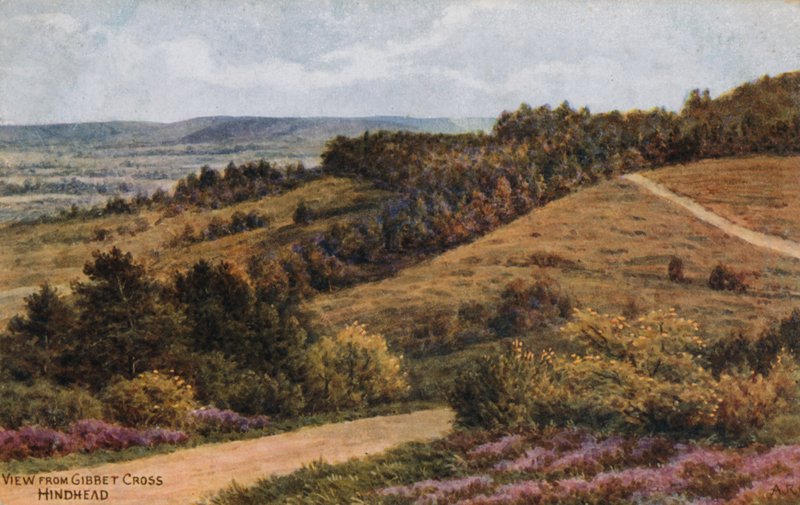 Gibbet Cross, Hindhead od Alfred Robert Quinton