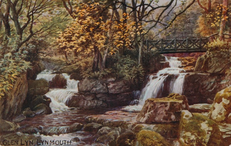 Glen Lyn, Lynmouth od Alfred Robert Quinton